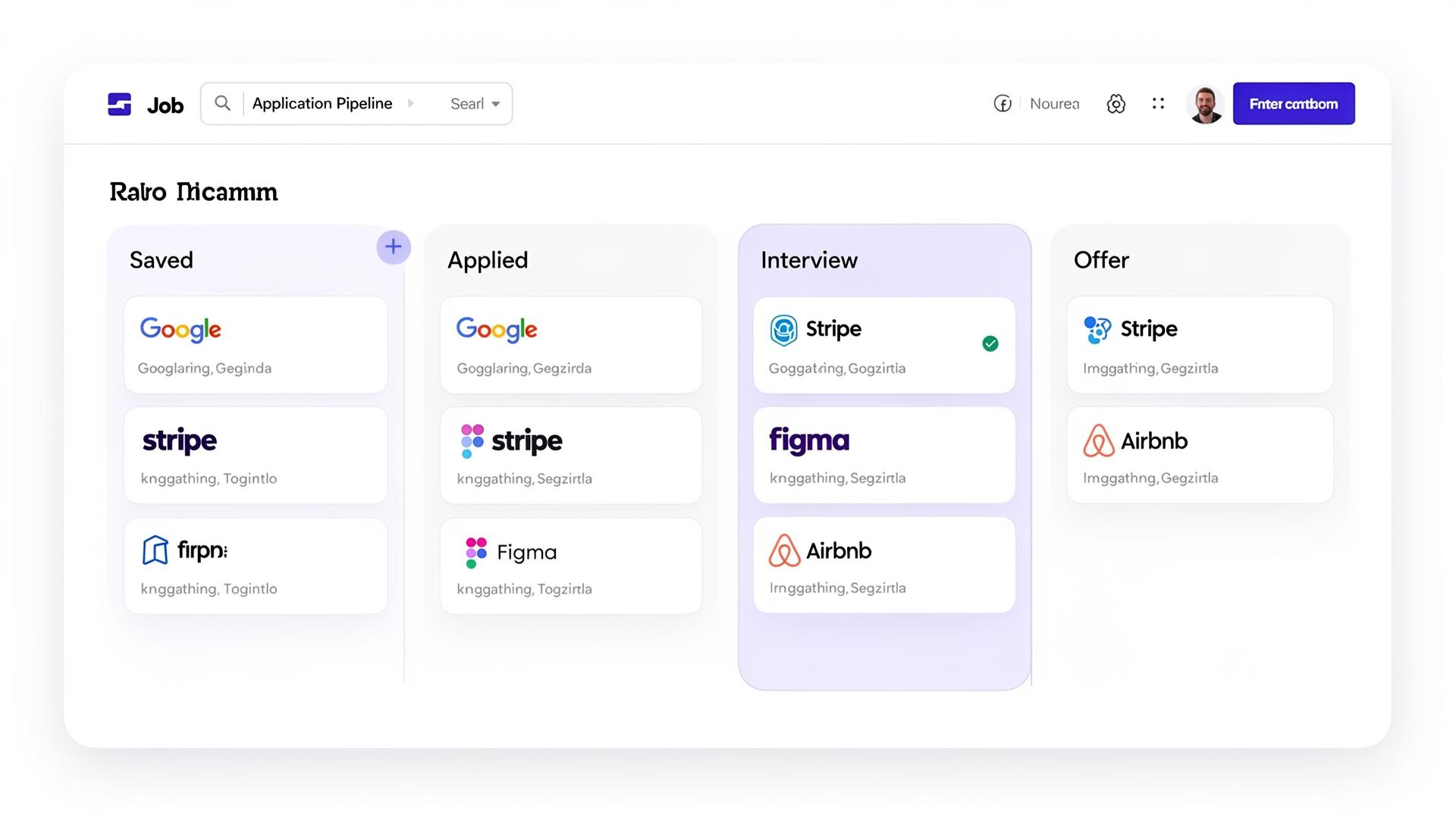 Application Pipeline Dashboard